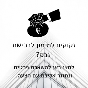 זקוקים למימון לרכישת נכס_